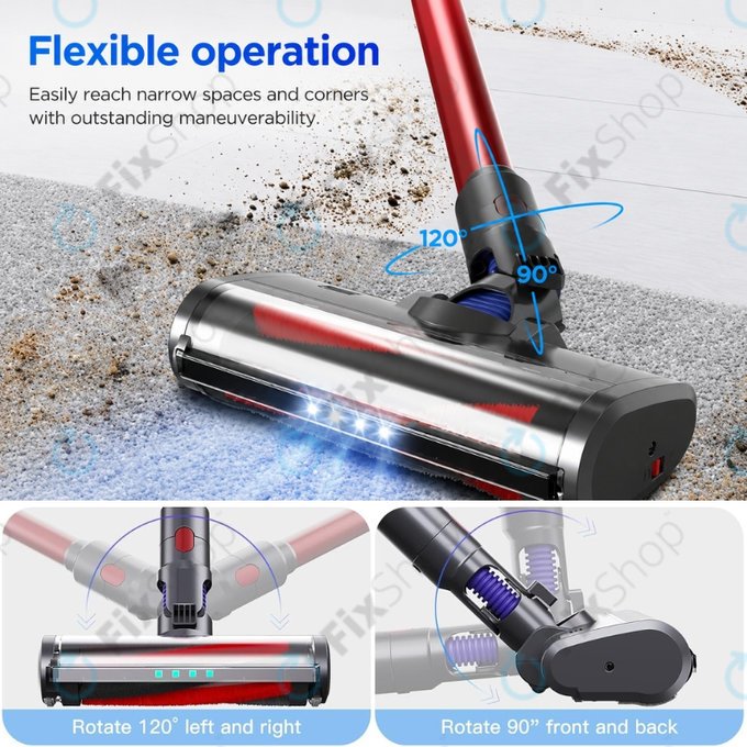 Dyson V-series, Outsize - Talna šoba z LED osvetlitvijo