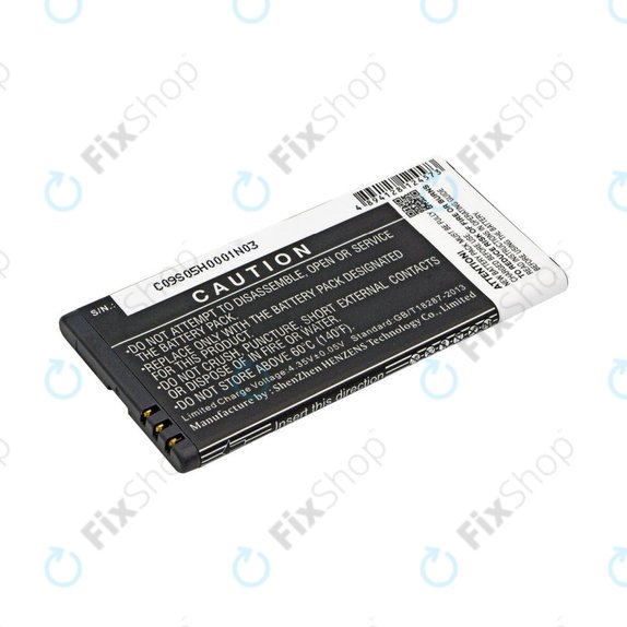 Baterija za Nokia Lumia 730, 2200mAh, Li-Ion, 3.8V, BL-T5A, HQ