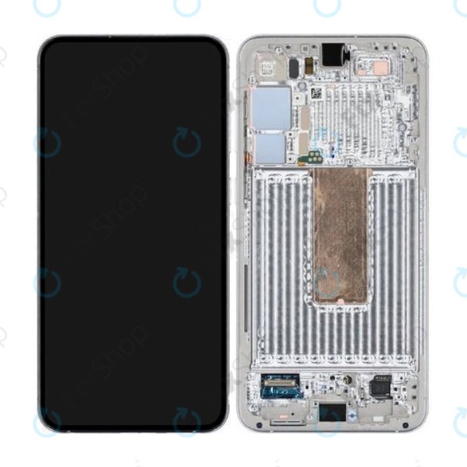 Samsung Galaxy S23 Plus S916B - LCD zaslon + steklo na dotik + okvir (Lime) - GH82-30478F, GH82-30476F, GH82-30477F Genuine Service Pack