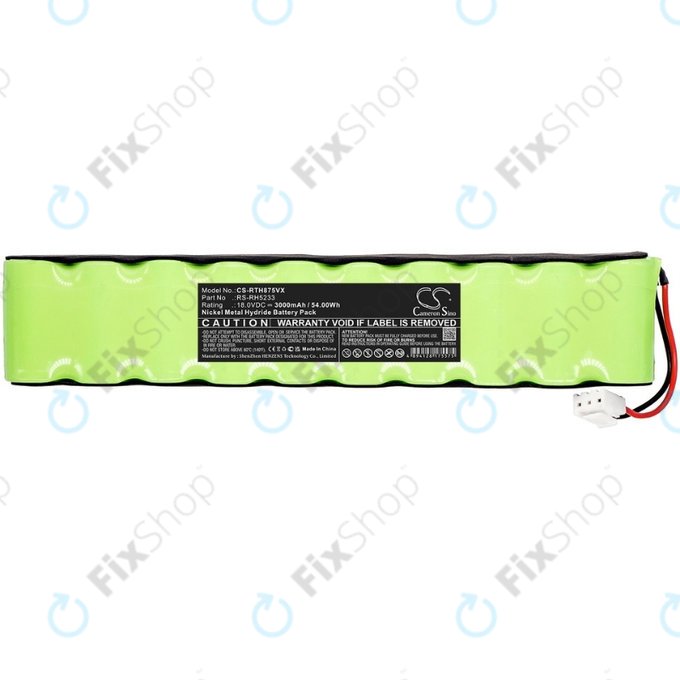 Rowenta Air Force Extreme RH-series, Tefal TY-series - Baterija RS-RH5233 Ni-MH 18.0V 3000mAh HQ