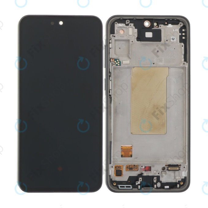 Samsung Galaxy A36 A366E - LCD zaslon + steklo na dotik + okvir (Awesome Black) OLED