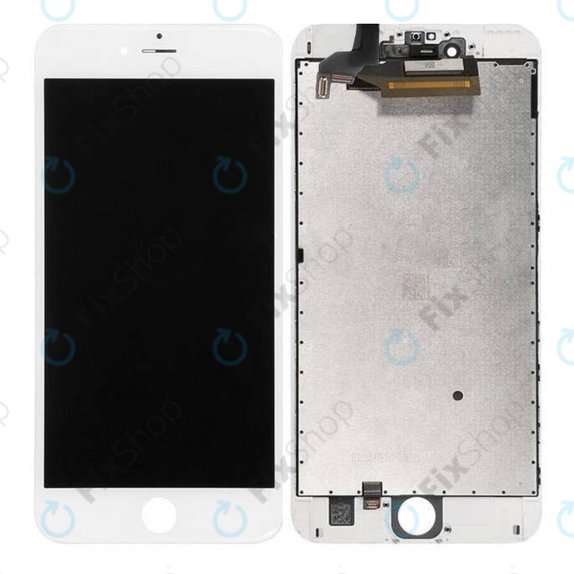 Apple iPhone 6S Plus - LCD zaslon + steklo na dotik + okvir (White) TFT