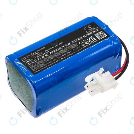 Baterija za Concept VR2000, Zaco A4s, A6, A8s, A9s, 2600mAh, Li-Ion, 14.8V, 501929, HQ