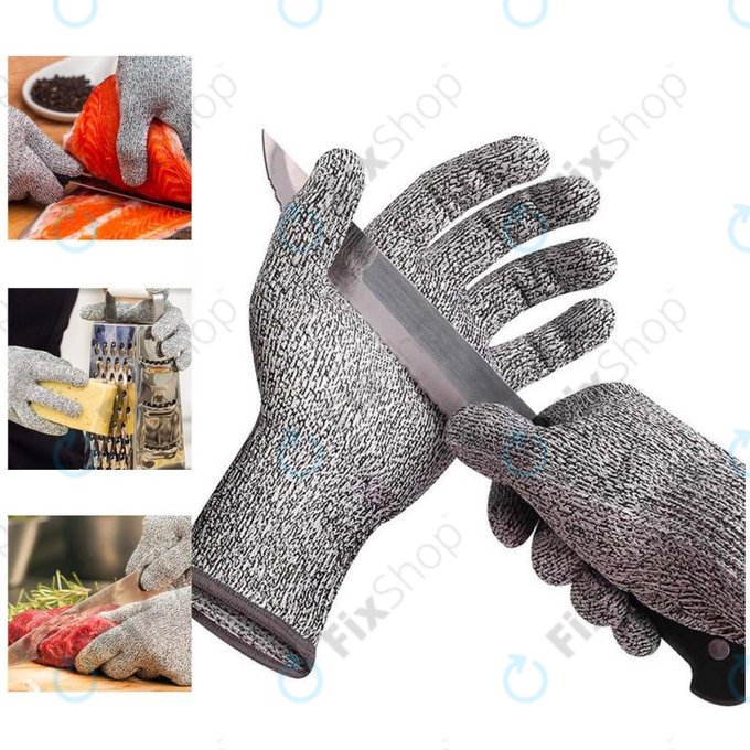 Safety-INXS - Rokavice, odporne proti urezninam - Model ST57100 (velikost M)