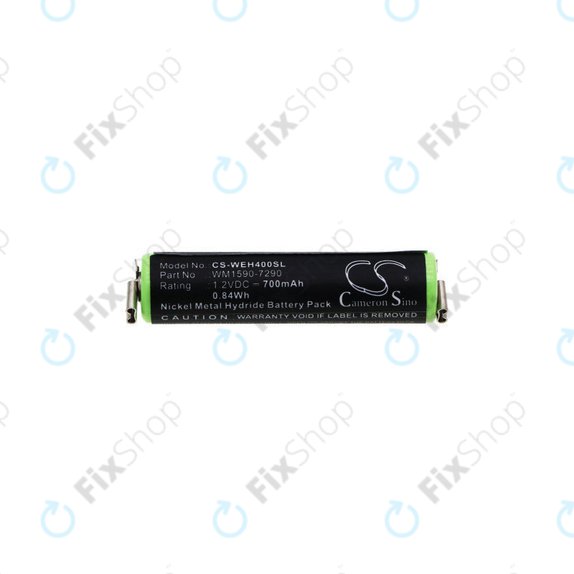 Baterija za Wella Bella, Chromini, Super, Contura HS61, 700mAh, Ni-MH, 1.2V, WM1590-7290, HQ