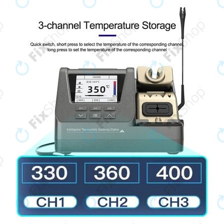 GVM H3 - Smart spajkalna postaja 3v1
