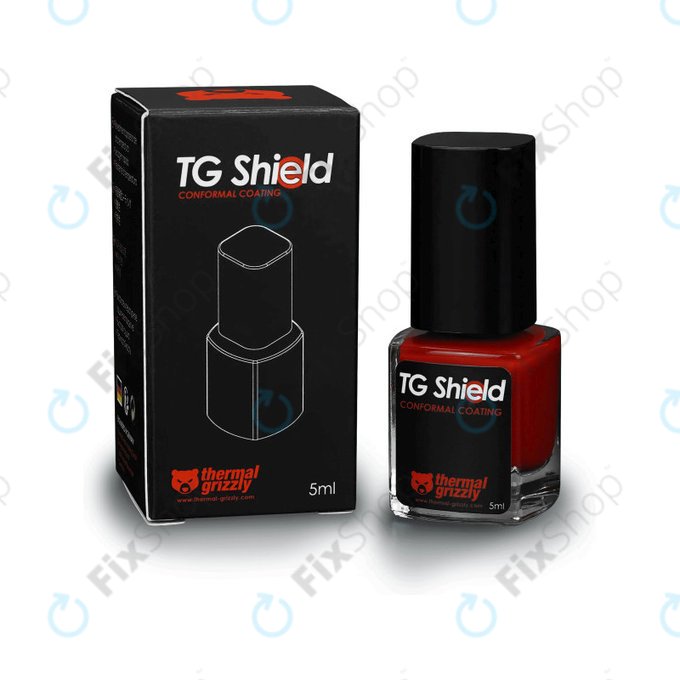 Zaščitni premaz pred tekočo kovino 5ml, Thermal Grizzly TG Shield
