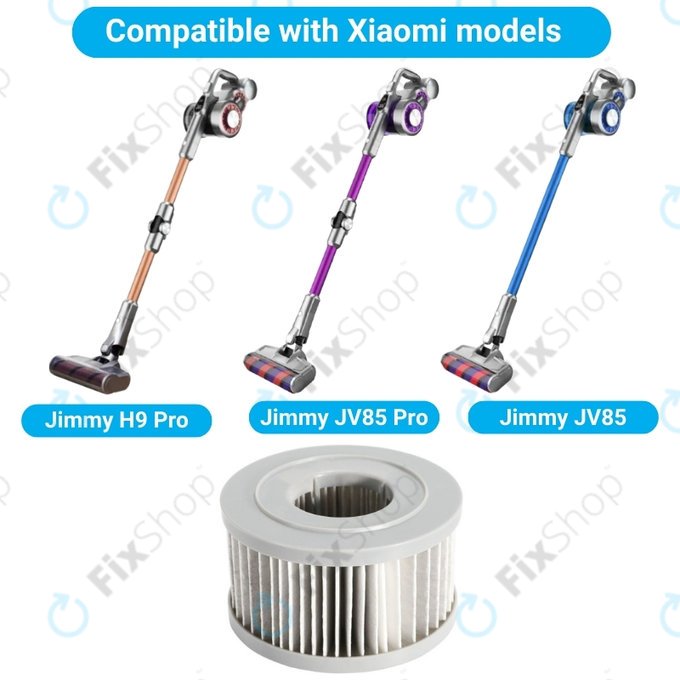 HEPA filter, 2 kos za Xiaomi Jimmy H9 Pro, JV85, JV85 Pro