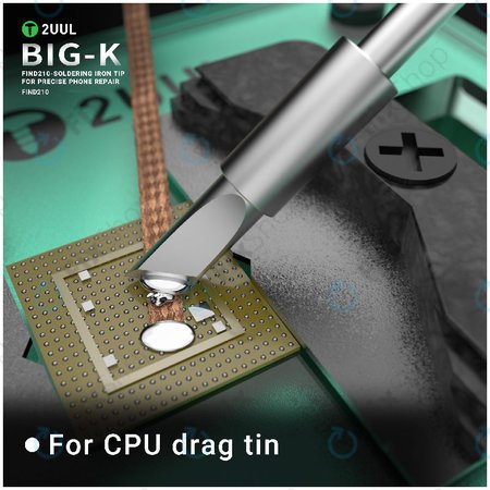 Spajkalna konica, tip nož (K), 2UUL C210