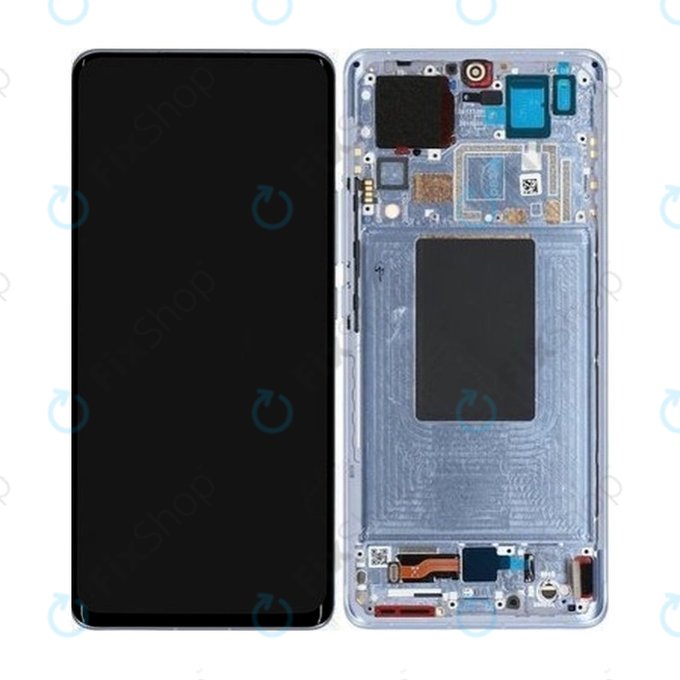 Xiaomi 12 Pro 2201122C 2201122G - LCD zaslon + steklo na dotik + okvir (Blue) - 56000400L200, 56000900L200 Genuine Service Pack
