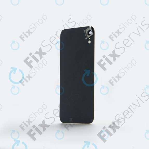 Apple iPhone XR - Steklo zadnjega ohišja + steklo kamere (Black)