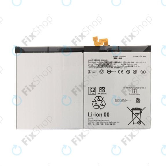 Samsung Galaxy Tab S10+ X820, X826B - Baterija EB-BX828ABE 10900mAh