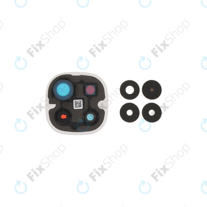 Steklo zadnje kamere z okvirjem za Xiaomi Redmi Note 15 Pro 5G, Glacier Blue