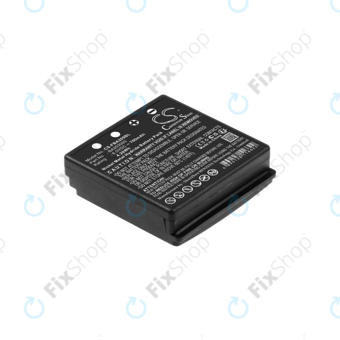 Baterija za HBC Radiomatic Eco, 700mAh, Ni-MH, 6V, BA209060, HQ