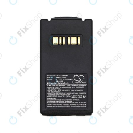 Baterija za Datalogic Falcon X3, Falcon X3+, Falcon X4, 5200mAh, Li-Ion, 3.7V, 94ACC1386, HQ