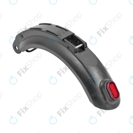 Kugoo S1, S1 Pro, S2, S3 - Zadnji blatnik z lučjo in kablom (Black)