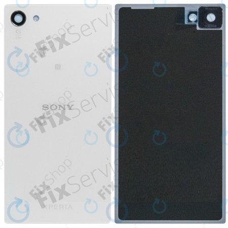 Sony Xperia Z5 Compact E5803 - Pokrov baterije brez NFC (White) - 1295-4881 Genuine Service Pack