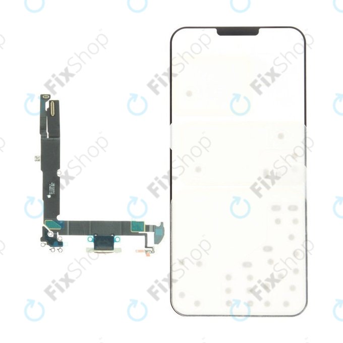 Priključek za polnjenje + Flex kabel za iPhone 16 Plus | White | 923-11093 | Genuine Apple