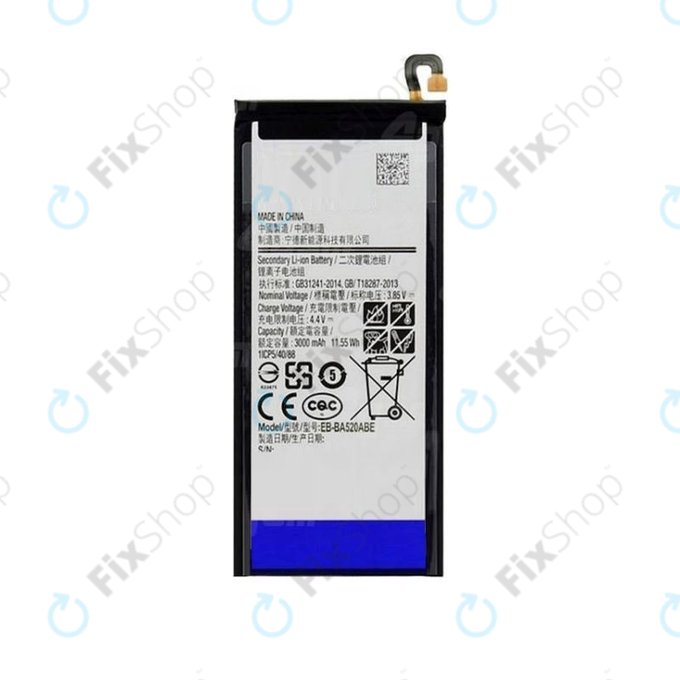 Samsung Galaxy A5 A520F (2017), J5 J530F (2017) - Baterija BA520ABE 3000mAh