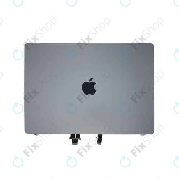 LCD zaslon za MacBook Pro 16", A3403 (2024), s sprednjim steklom in pokrovom, Silver, 661-42323, Genuine Apple, Genuine Apple