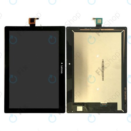 Lenovo TAB 2 A10-30 TB2-X30F - LCD zaslon + steklo na dotik (Black) TFT