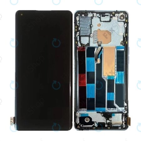 Oppo Reno 4 Pro 5G - LCD zaslon + steklo na dotik + okvir - REF-OPPOR4P5G01 Genuine Service Pack