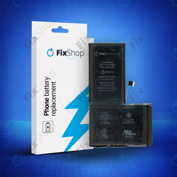 Apple iPhone X - Baterija 2716mAh FixPremium