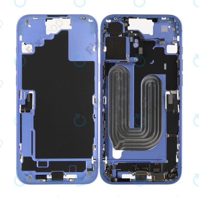Srednji okvir z baterijo za iPhone 16 Plus | Blue | ZD076-00687 | Genuine Apple