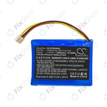 Baterija za Philips Fidelio B5/12, Fidelio HTL9100, Fidelio HTL9300, 2500mAh, Li-Pol, 7.4V, 104050-2S, HQ