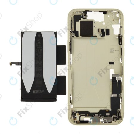 Srednji okvir z baterijo za iPhone 15 Plus | Yellow | ZD076-00676 | Genuine Apple