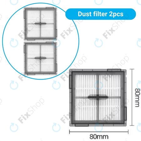 Xiaomi Roborock Q10-series, S8 Pro, S8 Pro Plus - Celoten komplet
