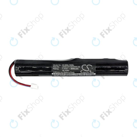 Baterija za Bang & Olufsen Beolit 15, 17, Beoplay A2, 2600mAh, Li-Ion, 7.4V, J406/ICR18650NH-2S, HQ