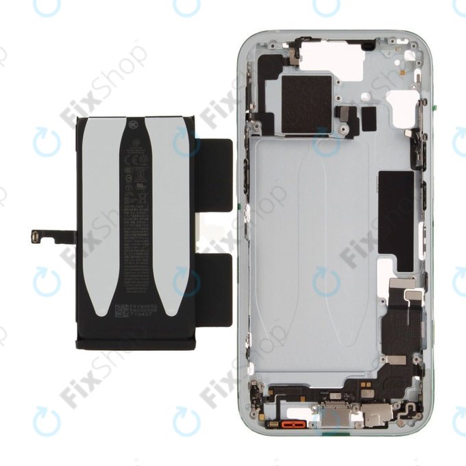 Srednji okvir z baterijo za iPhone 15 | Blue | ZD076-00672 | Genuine Apple