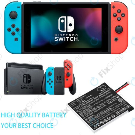 Baterija za Nintendo Switch HAC-001, 4300mAh, Li-Pol, 3.85V, HAC-003, HQ