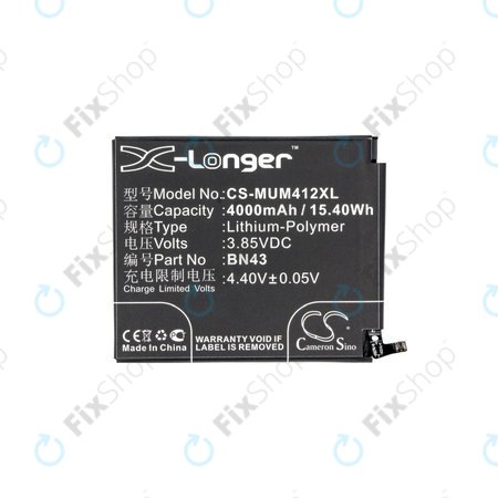 Xiaomi Redmi Note 4X - Baterija BN43 4000mAh HQ