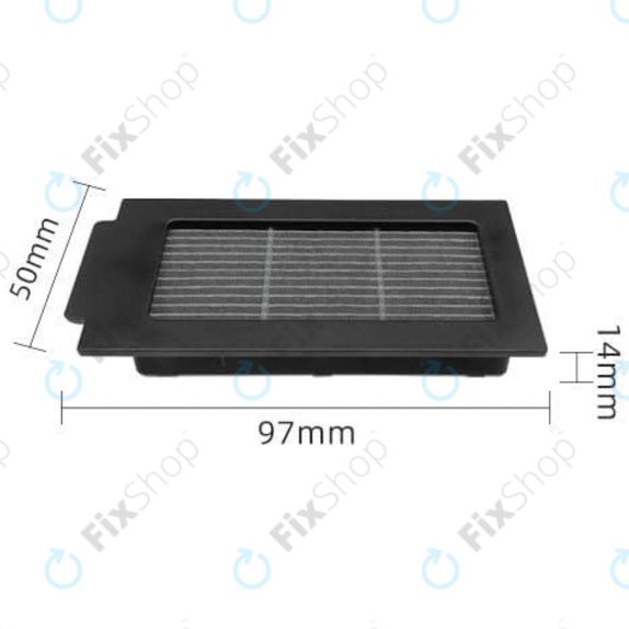 HEPA filter, 2 kos za Ecovacs Deebot T50 Omni, T50 Pro Omni, T50 Max, T50 Max Pro Omni