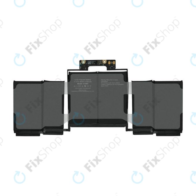Apple MacBook Pro 13" A1989 (2018 - 2019), A2251 (2020) - Baterija A1964 5100mAh FixPremium