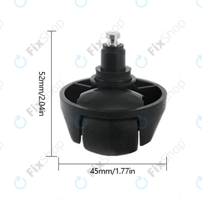 Xiaomi Dreame L10 Pro, L10 Ultra, X-series - Sprednje kolo (Črna)