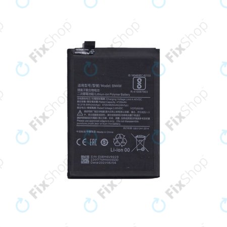 Xiaomi Mi 10T Lite 5G - Baterija BM4W 4820mAh