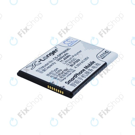 Baterija za Oppo Find 7, 3000mAh, Li-Pol, 3.8 V, BLP569, HQ