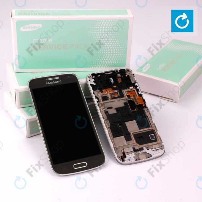 Samsung Galaxy S4 i9506 LTE - LCD zaslon + steklo na dotik + okvir (Brown) - GH97-15202E Genuine Service Pack