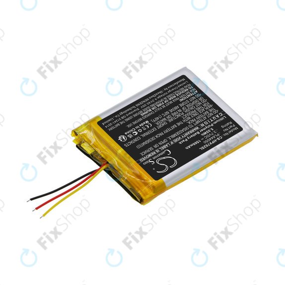 Baterija za HyperX Cloud Flight, Cloud Alpha, 1500mAh, Li-Pol, 3.7V, PL644050, HQ