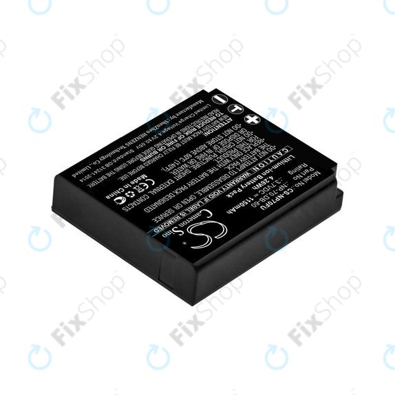 Baterija za Panasonic Lumix DMC-FX01, 1150mAh, Li-Ion, 3.7V, CGA-S005, HQ