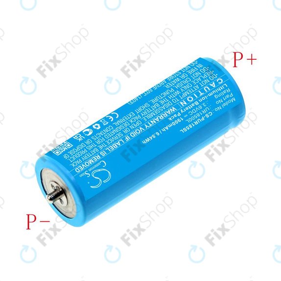 Baterija za Braun Silk-épil 5, Silk-épil 7, Silk-épil 9, 1900mAh, Li-Ion, 3.6V, UR18500L, HQ