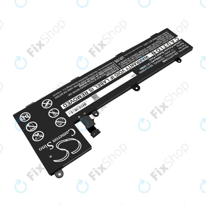 Baterija za Lenovo Yoga 11e, ThinkPad Yoga 11e ChromeBook 20, 3600mAh, Li-Pol, 11.4V, 00HW043, HQ