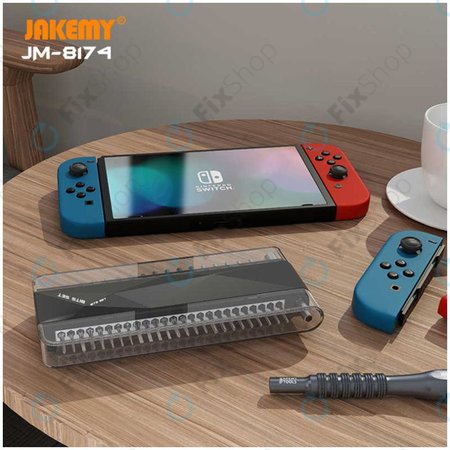 Jakemy JM-8174 - Set servisnega orodja za servis elektronike 45 v 1