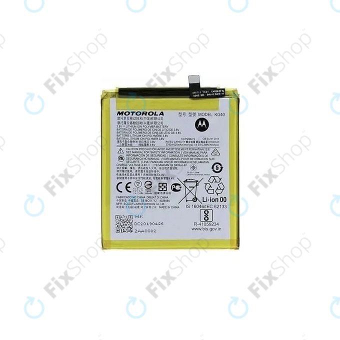 Motorola Moto E7, G8, G8 Play, One Macro - Baterija KG40 4000mAh - SB18C51711 Genuine Service Pack