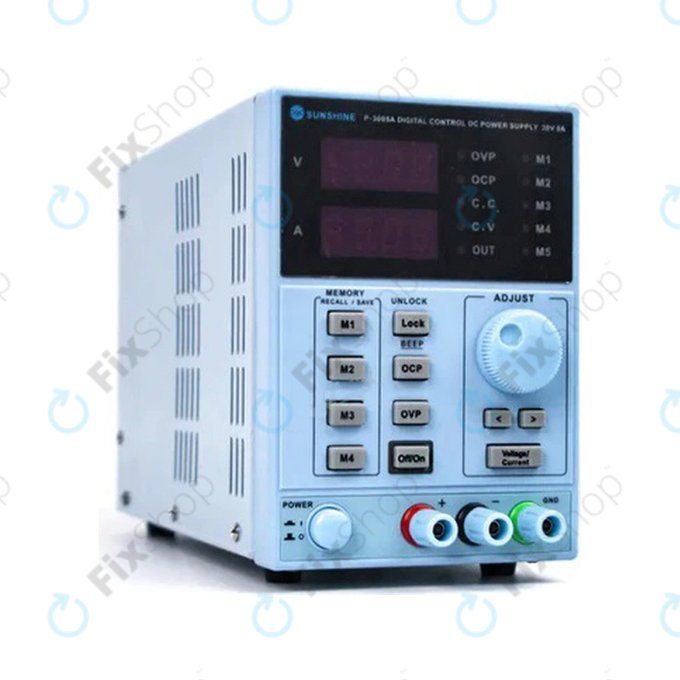 Sunshine P-3005A - Nastavljiv napajalnik (0-30V, 0-5A)