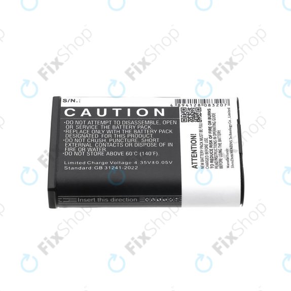 Baterija za Nikon Coolpix, 1700mAh, Li-Ion, 3.8V, EN-EL23, HQ