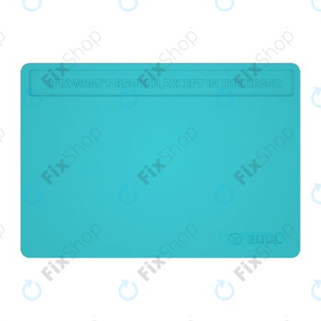 2UUL - ESD antistatična silikonska podloga, odporna na vročino - 40 x 28 cm (modra)